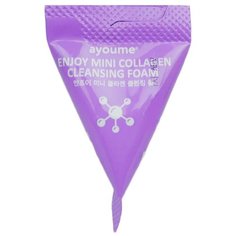 Ayoume пенка для умывания с коллагеном Enjoy Mini Collagen Cleansing Foam, 3 г