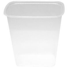 Контейнеры пищевые одноразовые Контейнеры одноразовые OfficeClean 500мл, набор 100шт., без крышек, 108*82*108мм, ПП, прозрачные