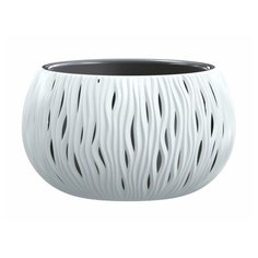 Prosperplast Кашпо для цветов Prosperplast SANDY BOWL (DSK370-S449) 2 предмета 9 л, белый