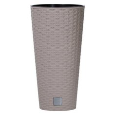 Prosperplast Кашпо для цветов Prosperplast RATO TUBUS (DRTUS250-7529U) 2 предмета 7.5 и 15.5 л, мокко
