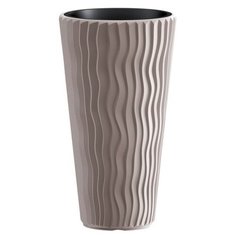 Prosperplast Кашпо для цветов Prosperplast SANDY SLIM (DPSP400-7529U) 2 предмета 18 и 45 л, мокко