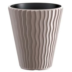 Prosperplast Кашпо для цветов Prosperplast SANDY (DBSP400-7529U) 2 предмета 18 и 37 л, мокко
