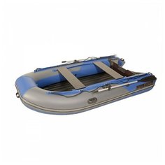 Лоцман Лодка моторная килевая Лоцман М-330 НД НД, серо-синий