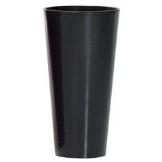 Prosperplast Кашпо для цветов Prosperplast TUBUS SLIM SHINE (DTUS300S-S433) 2 предмета 15 и 27 л, антрацит