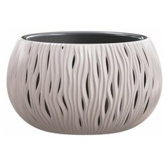 Prosperplast Кашпо для цветов Prosperplast SANDY BOWL (DSK370-7529U) 2 предмета 9 л, мокко