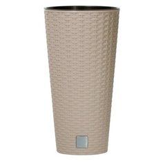 Prosperplast Кашпо для цветов Prosperplast RATO TUBUS (DRTUS400-7529U) 2 предмета 35 и 64 л, мокко