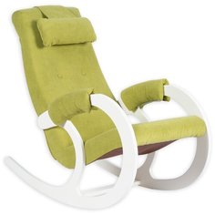 Кресло-качалка Блюз Avocado Green, Дуб молочный AVK