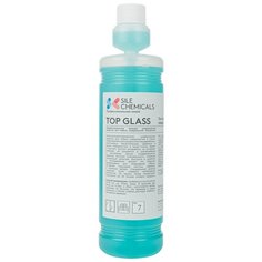 Любые поверхности и стекло TOP GLASS. Концентрат. Профессиональное моющее универсальное средство для любых поверхностей. 1л. Италия Sile Chemicals