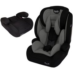 Автокресло группа 1/2/3 (9-36 кг) Nuovita трансформер Maczione N123-1, grigio/серый