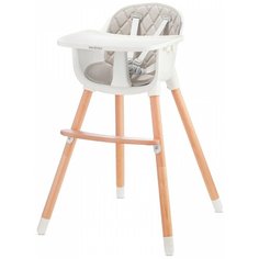 Стульчик для кормления Kinderkraft Sienna, grey