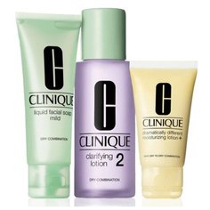 Clinique 3-Step set for skin type 2 - Набор средств 3-Ступенчатой Системы для комбинированной кожи лица