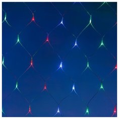 Светодиодная гирлянда ARD-NETLIGHT-HOME-1500x1000-CLEAR-96LED RGB (230V, 9W) (Ardecoled, IP20) 024670 (Arlight)