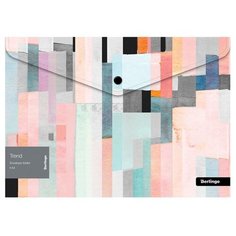 Berlingo Папка-конверт на кнопке Trend A4 пластик 180мкм 12шт. разноцветная