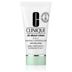 CLINIQUE Очищающее и отшелушивающее желе 2-в-1 All About Clean 30ml