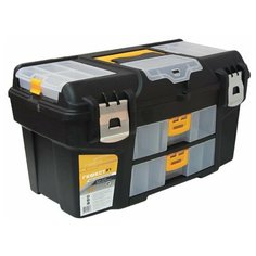 Ящик для инструментов "Гефест", 21", 28х53х29 см, 3 бокса для мелочей, 2 выдвижные консоли, IDEA, М 2941