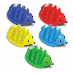 Подставка-держатель пифагор "Ежик" для пишущих принадлежностей, настольная, пластик, ассорти, 237173