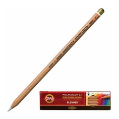 Карандаш-блендер KOH-I-NOOR, 1шт., "Polycolor", белый, 3,8 мм, мягкий, заточенный, 3800000001KS