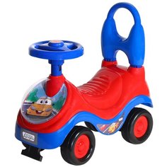 Каталка-толокар Компания Друзей Малыш. Машинка синий/красный