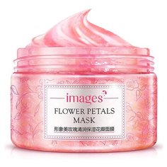Маска-гель для лица с лепестками розы от Images 120 гр.