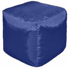 Банкетка Пазитифчик квадратная синяя (оксфорд) 40х40 см