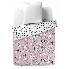 Покрывало Павлинка 101 Далматинец, 145 х 205 см, розовый