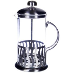 Френч-пресс Guterwahl Sweet home Волна 116-24006 (0.6 л) прозрачный/серебристый