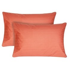 Комплект наволочек DREAM TIME PC-46, сатин, 40 х 60 см, 2 шт., коралловый