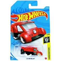 Hot Wheels Базовая машинка See Me Rollin, красная