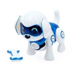 Робот-игрушка интерактивный «Собака Чаппи», русское озвучивание, цвет синий Zabiaka
