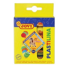 Пластилин на растительной основе JOVI (Испания), 6 цветов, 90 г, 90/6