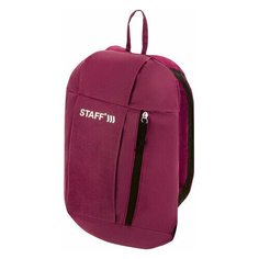 Рюкзак STAFF AIR компактный, бордовый, 40х23х16 см, 270290