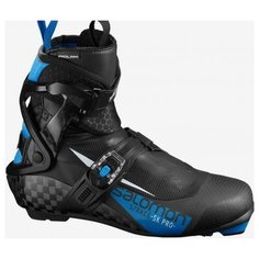 Лыжные ботинки Salomon S/Race Skate Pro Prolink 408681 NNN (черный/синий) 2019-2020 40,5 RU