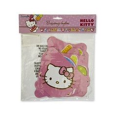 Товары для праздника Веселая Затея Гирлянда-буквы С Днем Рождения Hello Kitty 220см/A 1505-0480