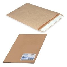 Конверт-пакеты С5 плоские (162х229 мм), до 90 листов, крафт-бумага, отрывная полоса, комплект 25 шт., 357707.25 Курт