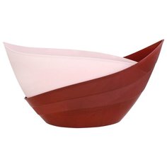 Кашпо "Гармония" 1,5л бордо-бежево розовый BMC