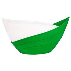 Кашпо "Гармония" 1,5л зеленый-белый BMC