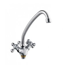 CN4319-2 Смеситель для кухни с гайкой хром Cron CN4319-2