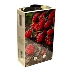 Водонагреватель газовый проточный WERT 10EG (с изображением ягод)