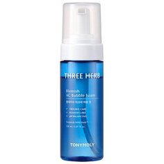 TONY MOLY Three Herb Blemish AC Bubble Foam Пенка-мусс для умывания для проблемной кожи, 150 мл.