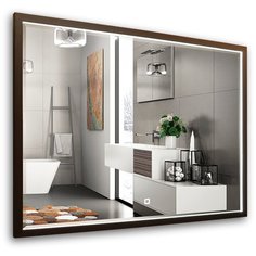 Зеркало MIXLINE "Эдисон-Эко" 625*835 (ШВ) сенсорный выключатель, светодиодная подсветка