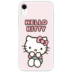 Чехол Deppa TPU для Apple iPhone XR, прозрачный, Hello Kitty 8