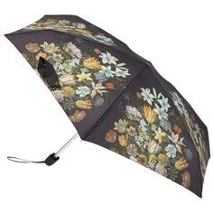 L794-2595 Bosschaert (Натюрморт с цветами, А.Босхарт) Зонт женский механика Fulton