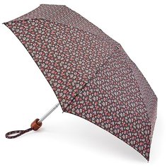 L521-3059 RoseCharcoalEnlarged (Розы) Зонт женский механика Cath Kidston Fulton
