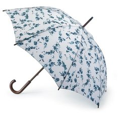 L056-2768 PorcelaineBlue (Цветы) Зонт женский трость Fulton