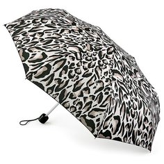 L354-3036 TribalLeopard (Леопард) Зонт женский механика Fulton