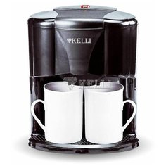 Kelli KL-1491 Кофеварка электр на 2-чашки