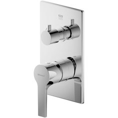 Смеситель встраиваемый в стену Bravat Prolate (3-функц) (P69218CP-3-ENG)