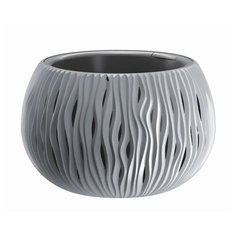 Prosperplast Кашпо для цветов Prosperplast SANDY BOWL (DSK480-405U) 2 предмета 20.75 л, серый
