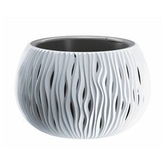 Prosperplast Кашпо для цветов Prosperplast SANDY BOWL (DSK290-S449) 2 предмета 3.9 л, белый
