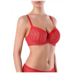 Бюстгальтер Conte Elegant Tatouage, размер 80D, красный